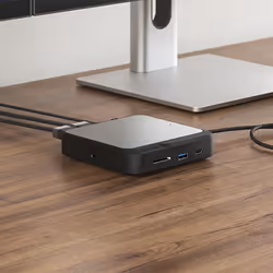 ALOGIC DUCH2 station d'accueil Avec fil USB 3.2 Gen 2 (3.1 Gen 2) Type-C Noir, Gris - Vue supplémentaire 6