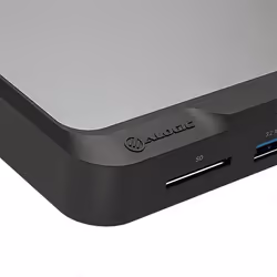 ALOGIC DUCD2 station d'accueil Avec fil USB 3.2 Gen 2 (3.1 Gen 2) Type-C Gris, Noir - Vue supplémentaire 2