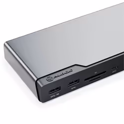 ALOGIC DV4 Avec fil USB 3.2 Gen 1 (3.1 Gen 1) Type-C Gris