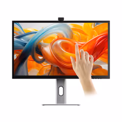 ALOGIC Clarity Pro Touch, 68,6 cm (27"), 3840 x 2160 pixels, 4K Ultra HD, LCD, 5 ms, Noir, Argent