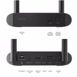 ALOGIC 4K Wireless Presentation System - Presenter Base plus 1x USB-C Presenter Button - Vue supplémentaire 4
