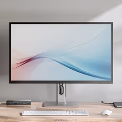 ALOGIC 32C4KPD LED display 32" 4K Ultra HD Aluminium, Noir - Vue supplémentaire 5