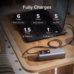 ALOGIC A27KPB140W banque d'alimentation électrique 27000 mAh Argent - Vue supplémentaire 6
