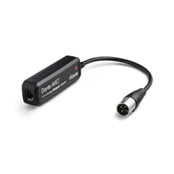Monacor ADP-DAO-0X1 câble audio RJ-45 XLR (3-pin) Noir