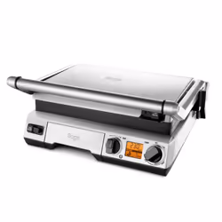 Sage the Smart Grill, Acier inoxydable, Aluminium, Acier inoxydable, Rectangulaire, Rotatif, Couvercle à charnière, LCD