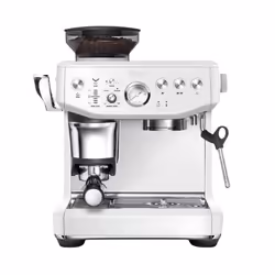 Sage The Barista Express Impress, Machine à expresso, 2 L, Café en grains, Broyeur intégré, 1850 W, Noir, Blanc