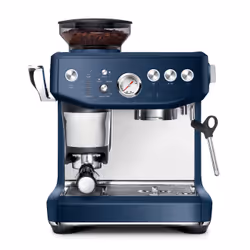 Sage The Barista Express Impress, Machine à expresso, 2 L, Café en grains, Broyeur intégré, 1850 W, Bleu