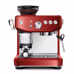 Sage The Barista Express Impress, Machine à expresso, 2 L, Café en grains, Broyeur intégré, 1850 W, Rouge