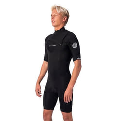 Combinaison shorty - RIPCURL - Dawn Patrol 2/2 - Noir - Manches courtes - Non imperméable