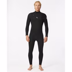 Combinaison intégrale RIPCURL Dawn Patrol Perf 5/3 Chest Zip Black L Noir