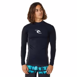 Maillot de bain à manches longues Rip Curl Waves UPF Performance 141MRV - Homme - Noir - Sports nautiques - Surf