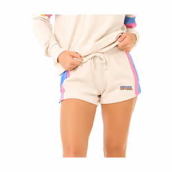 rip curl las dalias colourblock short beige
