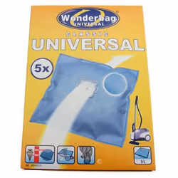 Boîte de 5 sacs microfibres WONDERBAG pour aspirateur ROWENTA, MOULINEX, CALOR Sacs microfibres très résistants : filtration  ...