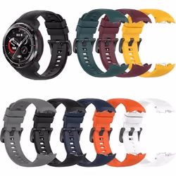Bracelet de Remplacement - XINBOO - Honor Watch GS Pro - Silicone Souple - Ajustable - 8 Couleurs