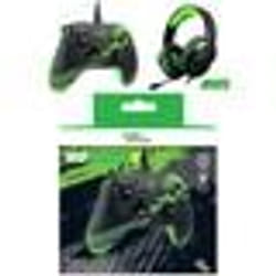 Manette XBOX ONE-S-X-PC - ROCKET - Casque Gamer PRO H3 - Filaire - Vert - 50 mm