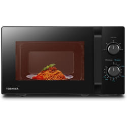 Micro-ondes monofunction pose libre TOSHIBA MW2-MM20PF(BK) - 20L - 800 W - Noir