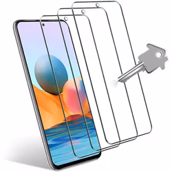 Film de protection décran - Xiaomi - Redmi 9A - 3 Pack - Verre trempé - Résistant aux rayures