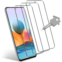 Film de protection décran - Xiaomi - Redmi 9A - 3 Pack - Verre trempé - Résistant aux rayures