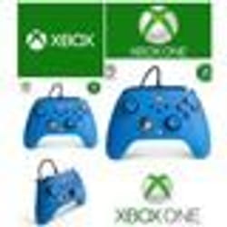 Manette de jeu - MICROSOFT - Xbox One - Filaire - 3M - BLEUE
