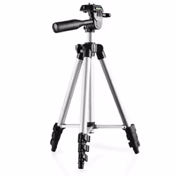 Walimex Travel I, 3 pieds, Noir, Argent, 106 cm, 500 g