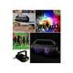 Enceinte Portable Party Bluetooth Couplage Stéréo 2.0 60 W USB/ Micro SD  Basses pures USB IPX5 TWS ETANCHE EXT + LASER MULTI