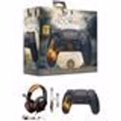 Manette PS4 - Hogwarts Legacy - Bluetooth - Lumineuse - Casque PRO-H3 Orange - 3.5 JACK