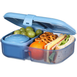Sistema - boîte à déjeuner pour adulte avec ruban boîte à en-cas compartimentée boîte de conservation alimentaire 1,1 l et pet