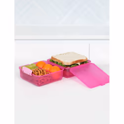 Sistema 31735 boîte hermétique alimentaire Rectangulaire 1,4 L Rose 1 pièce(s)