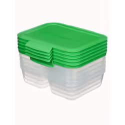 Sistema 59165, contenant, Rectangulaire, 0,87 L, Vert, Transparent, Plastique, Nouvelle-Zélande