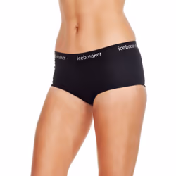 Icebreaker Sprite Hot Pants Bas de maillot de bain classiques Noir