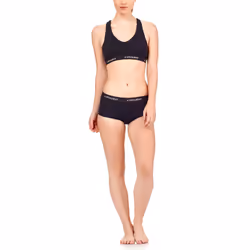 Icebreaker Sprite Hot Pants Bas de maillot de bain classiques Noir