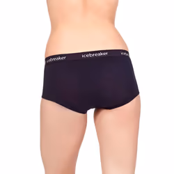 Icebreaker Sprite Hot Pants Bas de maillot de bain classiques Noir