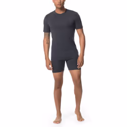 Icebreaker 103033001 L chemise et haut Tee-shirt Encolure torsadée Manche courte Lycra, Laine de merinos, Nylon