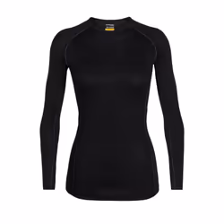 Icebreaker 150 Zone, Chemise, Adulte, Femelle, Noir, XL, SML