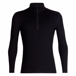 Icebreaker 260 Tech, Chemise, Adulte, Mâle, Noir, L, SML
