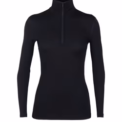 Icebreaker 200 Oasis, Sweatshirt, Adulte, Femelle, Noir, L, SML