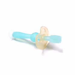 Haakaa BHK075-B, Garçon, 6 mois, Silicone, Bleu