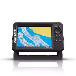 Combiné GPS sondeur - LOWRANCE - Eagle 7 - Sonde SplitShot™ HD - Écran IPS - IPX7