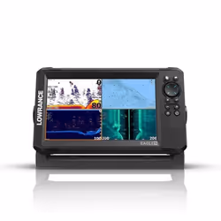 Combiné GPS sondeur - LOWRANCE - Eagle 9 - Sonde TripleShot HD - Écran IPS - Résistance IPX7