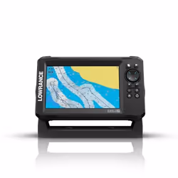 Combiné GPS sondeur - LOWRANCE - Eagle 7 - Sonde 50/200 HDI - Écran IPS - FishReveal™