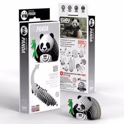 Eugy Panda Puzzle 3D Animaux - Vue supplémentaire 5