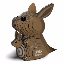 Eugy Kangaroo Puzzle 3D 7 pièce(s) Animaux