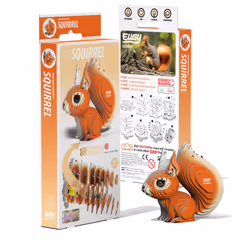 Eugy Squirrel Puzzle 3D 7 pièce(s) Animaux - Vue supplémentaire 4