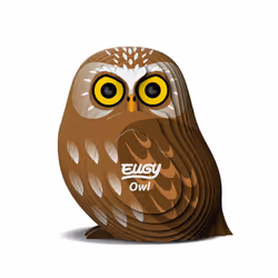 Eugy Owl Puzzle 3D Animaux