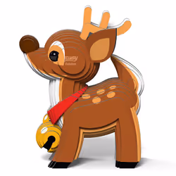 Eugy Reindeer Puzzle 3D 7 pièce(s) Animaux