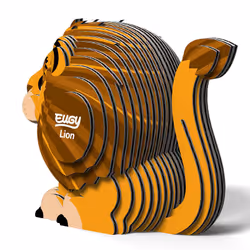 Eugy Lion Puzzle 3D 24 pièce(s) Animaux - Vue supplémentaire 4