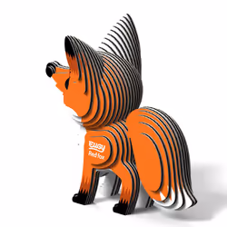 Eugy Red Fox Puzzle 3D 30 pièce(s) Animaux - Vue supplémentaire 4