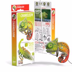 Eugy Chameleon Puzzle 3D 28 pièce(s) Animaux