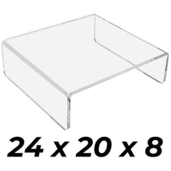 Base En Metacrylate 6mm Pour Moniteur Pc