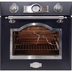 Kaiser Empire EH 6355 Em Sil Four électrique à encastrer 60 cm Anthracite émaillé avec décor argenté 67 litres